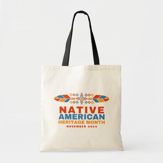 Native American Heritage Month 2025 Tote Bag (Voorkant)