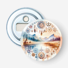 Native American Heritage Month Button Flesopener