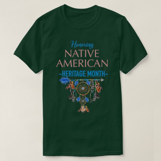 Native American Heritage Month gift  T-shirt (Design voorkant)