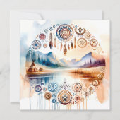 Native American Heritage Month Kaart (Voorkant)