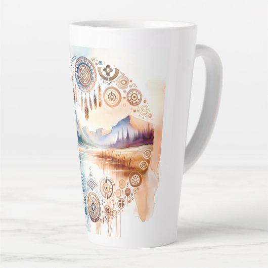 Native American Heritage Month Latte Mok (Rechterhoek)