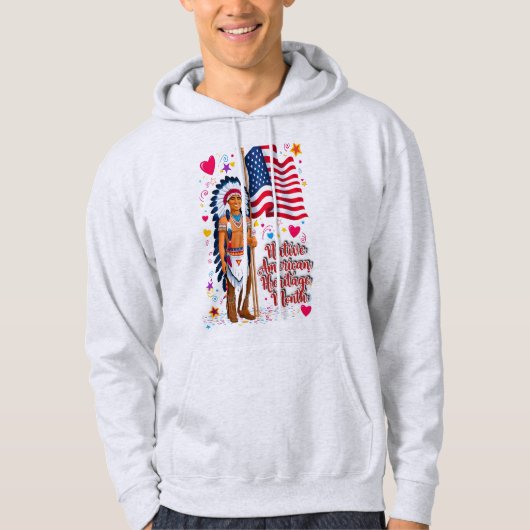 Native American Heritage Month Pride 1 Hoodie (Voorkant)