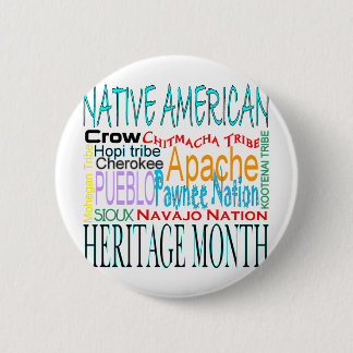 Native American Heritage Month Ronde Button 5,7 Cm