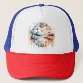 Native American Heritage Month Trucker Pet