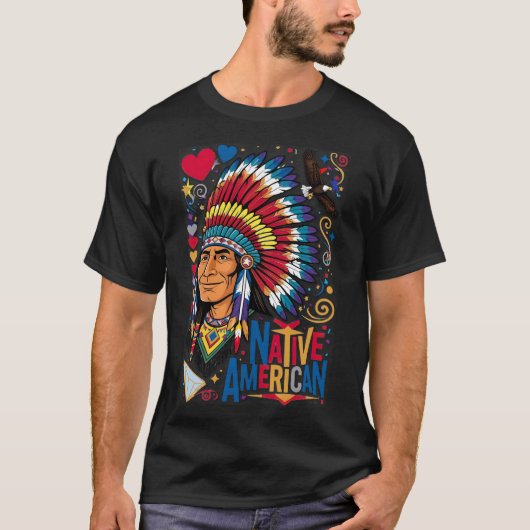 Native American Heritage T-shirt (Voorkant)