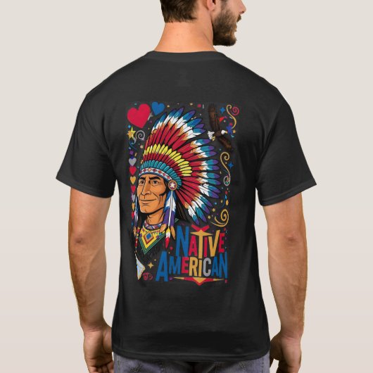 Native American Heritage T-shirt (Achterkant)