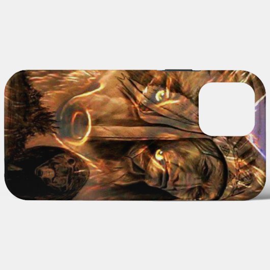 Native American Hoesje-Mate iPhone Case (Achterkant (horizontaal))