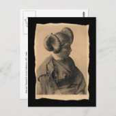  Native American Hopi Girl Briefkaart (Voorkant / Achterkant)