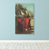 Native American, Hopi Pueblo door Louis Akin Canvas Afdruk (Insitu (Houten vloer))