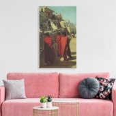 Native American, Hopi Pueblo door Louis Akin Canvas Afdruk (Insitu (Woonkamer))