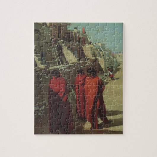 Native American, Hopi Pueblo door Louis Akin Legpuzzel (Verticaal)