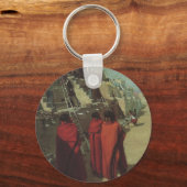  Native American, Hopi Pueblo door Louis Akin Sleutelhanger (Voorkant)