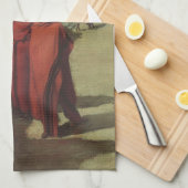 Native American, Hopi Pueblo door Louis Akin Theedoek (Quarter Fold)