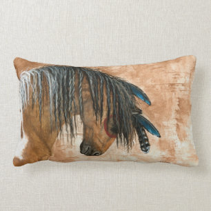 Native American Horse van BiHrle Pillow Kussen