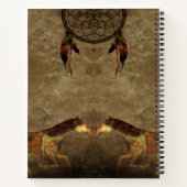 Native American Horses & Dream Catcher Notitieboek (Achterkant)