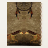 Native American Horses & Dream Catcher Planner (Achterkant)