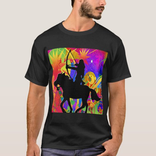 Native American Hunter T-shirt (Voorkant)