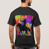 Native American Hunter T-shirt (Achterkant)