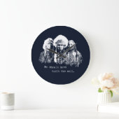 Native American Immigrant Immigration Build Wall Grote Klok (Huis)