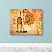 Native American Impressions Canvas Afdruk (Insitu (Houten vloer))