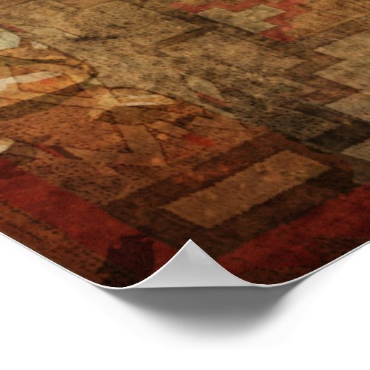 Native American Impressions Poster (Hoek)