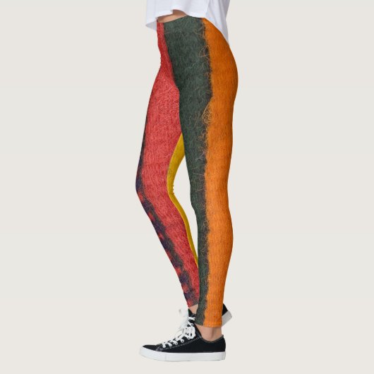 Native American Indiaanse regenboogkleur Leggings (Links)