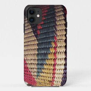 Native American Indian Basket Weave-telefoondraagt iPhone 11 Hoesje