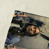 NATIVE AMERICAN INDIAN CHIEF Beach Towels Strandlaken (In situ)