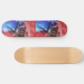 Native American Indian Chief Persoonlijk Skateboard (Horizontaal)