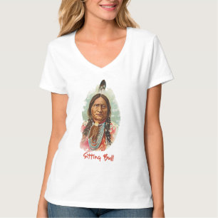 Native American Indian Chief Plays T-shirt