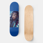 NATIVE AMERICAN INDIAN CHIEF SKATEBOARD DECK (Voorkant)