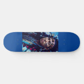 NATIVE AMERICAN INDIAN CHIEF SKATEBOARD DECK (Horizontaal)
