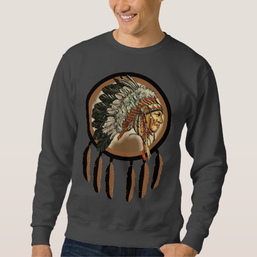 Native American Indian Chief Trui (Voorkant)