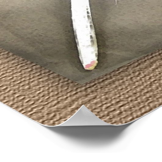 Native American Indian Cree Prophecy eagle vether Poster (Hoek)