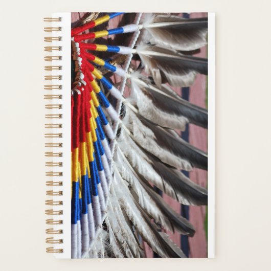 Native American Indian decorated Planner (Voorkant)