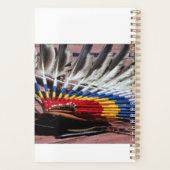 Native American Indian decorated Planner (Achterkant)