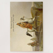 Native American Indian Jigzaag Puzzle Legpuzzel (Verticaal)