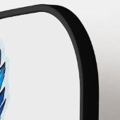 Native American Indian Lady Pickleball Paddle (Links Detail)