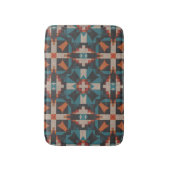 Native American Indian Modern Mosaic Tribe Pattern Badmat (Voorkant Verticaal)