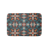 Native American Indian Modern Mosaic Tribe Pattern Badmat (Voorkant)
