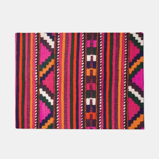 Native American Indian roze texture design Deurmat (Voorkant)