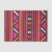 Native American Indian roze texture design Tissuepapier (Voorkant)
