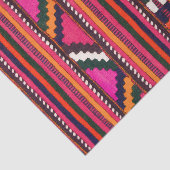 Native American Indian roze texture design Tissuepapier (Detail)