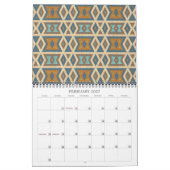 Native American Indian Tribal Pattern Art Kalender (Feb 2027)