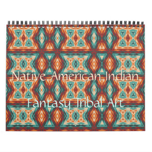 Native American Indian Tribal Pattern Art Kalender