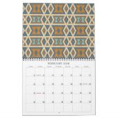 Native American Indian Tribal Pattern Art Kalender (Feb 2026)