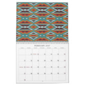 Native American Indian Tribal Pattern Art Kalender (Feb 2027)