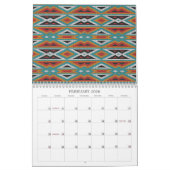 Native American Indian Tribal Pattern Art Kalender (Feb 2026)
