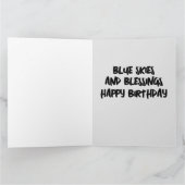 NATIVE AMERICAN INDIAN WARRIOR MAN BIRTHDAY CARDS KAART (Binnen)