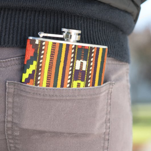 Native American Indian yellow design Heupfles (Voorbeeld)